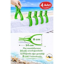 Maison Luré 14CM Xxl Havlu Tutucu Mandal - Güçlü ve Pratik Deniz Malzemesi