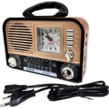 Maison Luré Usb, Sd Kart ve Fm Radyo Özellikli Retro Bluetooth Hoparlör Nostaljik Radyo