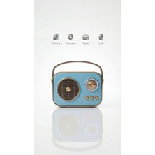 Maison Luré Nostaljik Radyo, Bluetooth, Sd ve USB Girişli, Dekoratif