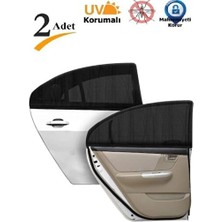 Maison Luré Çiftli Araba Yan Cam Güneşlik Kılıfı, Güneş ve Göz Kamaşmasını Azaltır Oto Güneşlik Perde