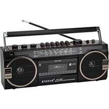 Maison Luré Klasik Kaset ve Radyo Çalar, USB ve Fm ile Çok Yönlü Müzik Deneyimi Nostaljik Radyo