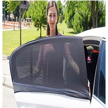 Maison Luré Araç Yan Cam Güneşlik ve Emzirme Perdesi, Çocuk Güvenliği Için Oto Güneşlik Perde
