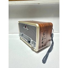 Maison Luré Güneş Enerjili Kablosuz Müzik Kutusu ile Taşınabilirlik ve Eğlence Nostaljik Radyo