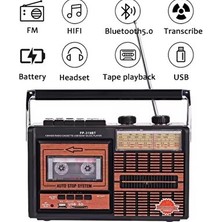 Maison Luré Retro Kaset Çalar ve Fm Radyo ile Nostaljik Müzik Keyfi Nostaljik Radyo