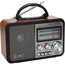 Maison Luré Retro Ahşap Tasarımlı Bluetooth Hoparlör ve Fm Radyo Nostaljik Radyo