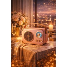Maison Luré Bluetooth ve Çok Girişli Nostaljik Radyo ve Hoparlör