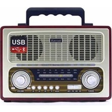 Maison Luré Retro ve Nostaljik Tasarımlı Kemai Bluetooth Radyo Nostaljik Radyo