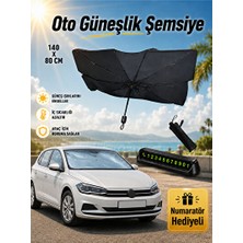 Maison Luré Volkswagen Polo 1.4 85 Pulse Için Uygun Ön Cam Güneşliği Koruyucu Oto Güneşlik Perde
