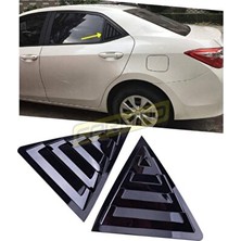 Maison Luré Toyota Corolla Kelebek Cam Vizörü, Şık ve Koruyucu Tasarım Oto Güneşlik Perde