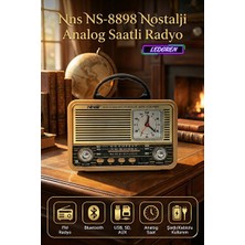 Maison Luré Çok Fonksiyonlu Alarm Saatli Fm Radyo - Bluetooth ve Mp3 Özellikli Alarm Saatli Radyo