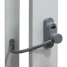 Maison Luré Çelik Halatlı Pvc Pencere Emniyet Kilidi, Çocuk Güvenliği Için Güçlü Koruma Koruyucu ve Kilit