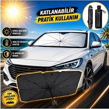 Maison Luré Tüm Araçlar Için Katlanabilir Güneşlik Şemsiye, Gölgelik Çözüm Oto Güneşlik Perde