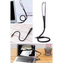 Maison Luré USB Bağlantılı Kitap Okuma Lambası, Siyah Modern Tasarım Masa ve Gece Lambası