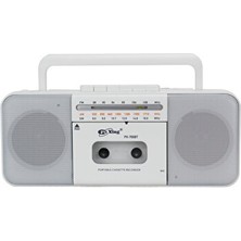 Maison Luré Taşınabilir Çok Fonksiyonlu Müzik Sistemi, Bluetooth ve Kaset Çalar Nostaljik Radyo