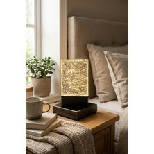 Maison Luré Modern Siyah LED Masa Lambası ile Şık Çalışma Alanı Masa ve Gece Lambası