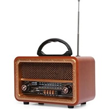 Maison Luré Taşınabilir Nostaljik Radyo: Bluetooth, USB ve Tf Kart Desteğiyle Çok Yönlü