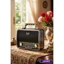 Maison Luré Nostaljik Radyo, Mp3 ve Bluetooth Özellikleriyle Çok Fonksiyonlu Tasarım