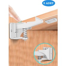 Maison Luré Gizli Çocuk Çekmece Kilidi, Çocuk Güvenliği ve Kolay Kullanım Koruyucu ve Kilit