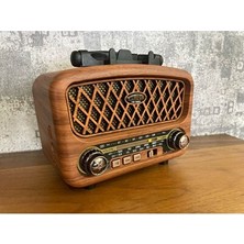 Maison Luré Eskitme Tasarımlı Bluetooth Nostalji Radyo Nostaljik Radyo