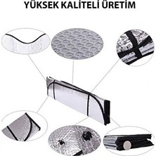 Maison Luré Araç Buz ve Kar Güneş Koruyucu Örtü, Ön Cam Için Buz ve Kar Önleyici Oto Güneşlik Perde