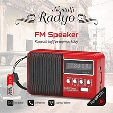 Maison Luré Mini Renkli Cep Radyo ve Müzik Kutusu Nostaljik Radyo