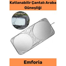 Maison Luré Uv Işık ve Isı Engelleyici Çift Katmanlı Güneşlik, 150X70 cm Oto Güneşlik Perde