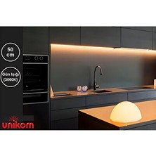 Maison Luré Mutfak Tezgahı Için Dekoratif LED Aydınlatma, Gün Işığı Renkli Masa ve Gece Lambası