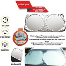 Maison Luré Miflonlu Katlanabilir Oto Cam Güneşlik Paneli Oto Güneşlik Perde