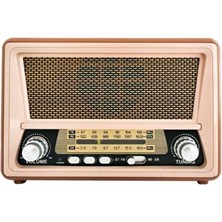 Maison Luré USB ve Tf Kart Destekli Nostaljik Radyo ve Mp3 Çalar