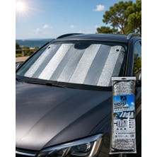 Maison Luré Reflektif Katlanabilir Oto Güneşlik - Ön Cam Koruyucu ve Uv Engelleyici Oto Güneşlik Perde