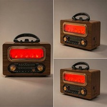 Maison Luré Everton Şömineli Nostajik Radyo ve Müzik Çalar ile Sıcak Atmosfer Nostaljik Radyo