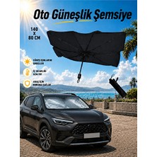 Maison Luré Toyota Corolla Cross 1.8 Hybrid Araca Uygun Güneşlik - Şemsiye Tasarımı Oto Güneşlik Perde
