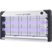 Skygo Elektrikli Sinek Öldürücü Cihaz 30W 49 cm Floresan Alüminyum Siyah Beyaz HDX9304