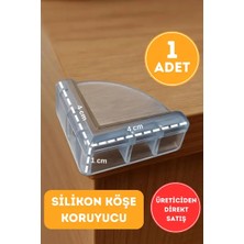 Maison Luré Masa Kenarı Köşe Koruyucu, Yumuşak Silikon Malzeme ile Güvenlik Koruyucu ve Kilit
