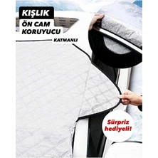 Maison Luré Ön Cam Kar Buz Önleyici ve Güneşlik Branda, Cam Üstü Koruma Oto Güneşlik Perde