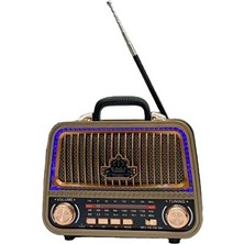 Maison Luré USB ve Sd Kart Destekli Nostaljik Radyo ve Mp3 Çalar
