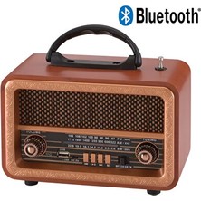 Maison Luré Ahşap Tasarımlı Bluetooth Radyo ile Nostaljik Müzik Deneyimi Nostaljik Radyo