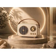 Maison Luré Nostaljik Radyo ve Çok Fonksiyonlu Bluetooth Hoparlör