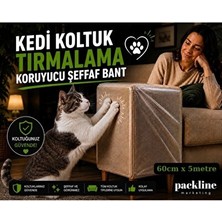 Maison Luré Mobilya Koruyucu Şeffaf Bant ile Kedinizin Tırmalama Sorununu Çözün Kedi Tırmalaması