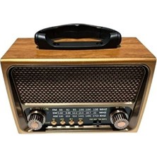 Maison Luré Güneş Enerjili Solar Nostaljik Radyo ile Çevre Dostu Kullanım