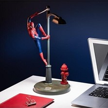 Maison Luré Efsanevi Marvel Spiderman Temalı Masa Lambası Masa ve Gece Lambası