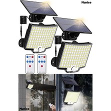 Maison Luré Güneş Enerjili Hareket Sensörlü Dış Mekan Bahçe Lambası Masa ve Gece Lambası