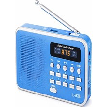 Maison Luré Taşınabilir Şarjlı Radyo, USB ve Tf Kart Desteği ile Mobil Kullanım Nostaljik Radyo