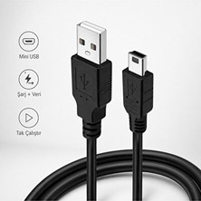 Maison Luré Mini USB To USB Data Kablosu ile Pratik Bağlantı ve Şarj Network Kablosu