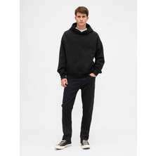 Gap Erkek Siyah Gapflex Slim Fit City Max Jean Pantolon