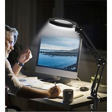 Maison Luré ° Dönebilen Ofis Çalışma Lambası - LED Ring Masa ve Gece Lambası