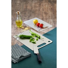 Empressco Ikili Çelik Kesim Panosu Paslanmaz Büyük Boy 34X24CM ve Orta Boy 30X20CM