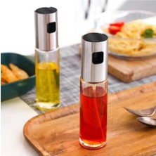 Empressco Sprey Cam Şişe Karışık Renk Zeytinyağı, Sirke, Yağ Püskürtücü Yağdanlık 100 ml