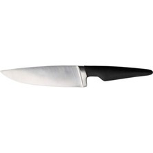 Maison Luré Şef Bıçağı, Siyah Saplı, 17 cm Uzunlukta Keskin ve Dayanıklı Pazar Arabası & Çantası