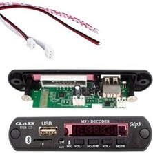 Maison Luré Araba Için Kablosuz Mp3 ve Wma Dekoder, USB ve Sd Kart Girişli Elektronik Devre Elemanı